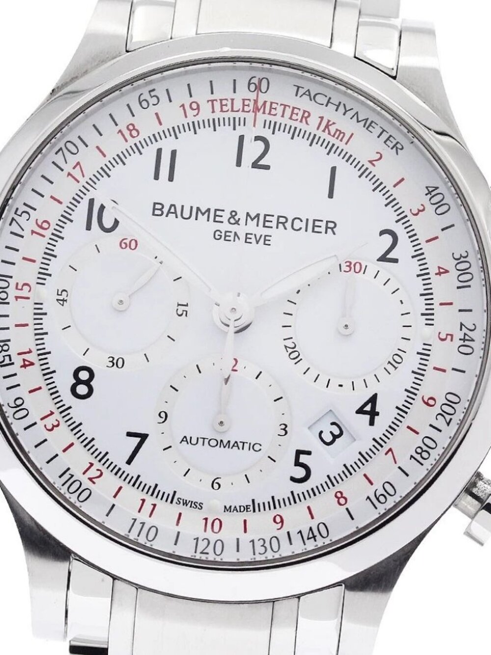 Baume & Mercier Cape Land 65726/MOA10082 white Dial Automatic Men's Watch_944580